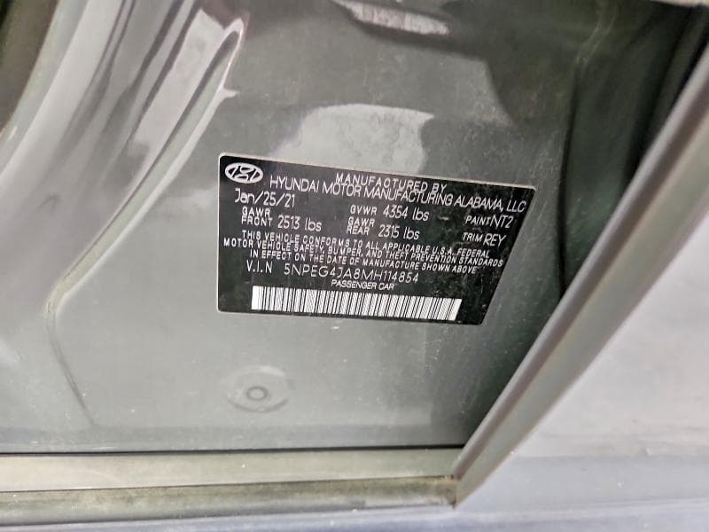 2021 HYUNDAI SONATA SE 12