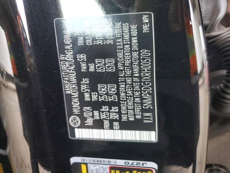 2024 HYUNDAI SANTA FE CALLIGRAPHY 12