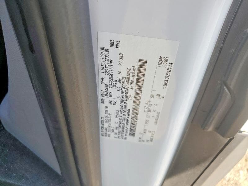 2017 FORD TRANSIT T-350 13