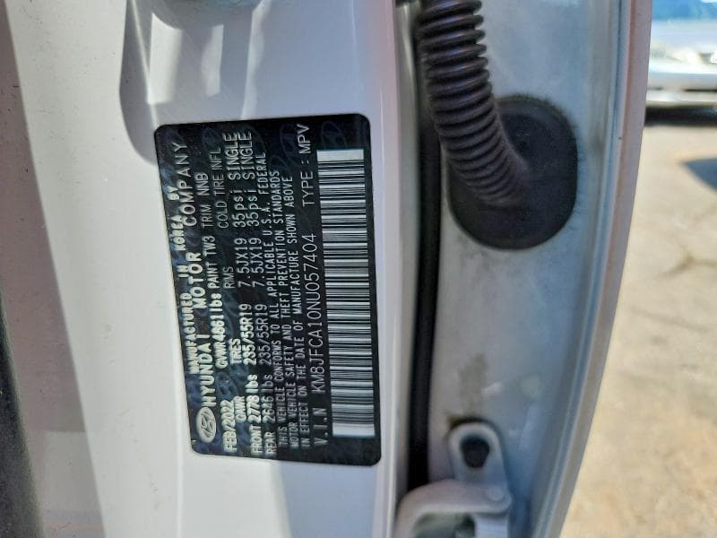 2022 HYUNDAI TUCSON SEL CONVENIENCE 12