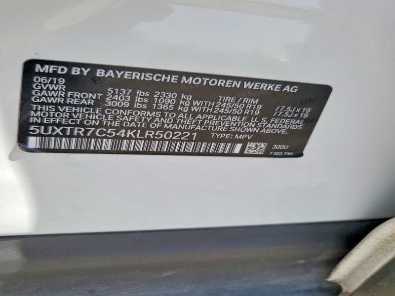 2019 BMW X3 SDRIVE30I SDRIVE30I 15