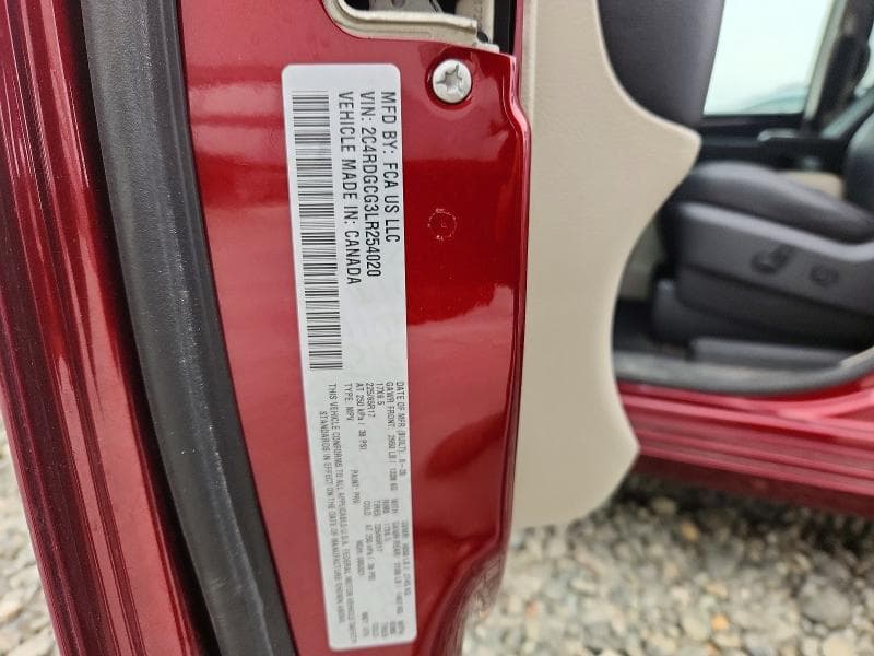 2020 DODGE GRAND CARAVAN SXT 14