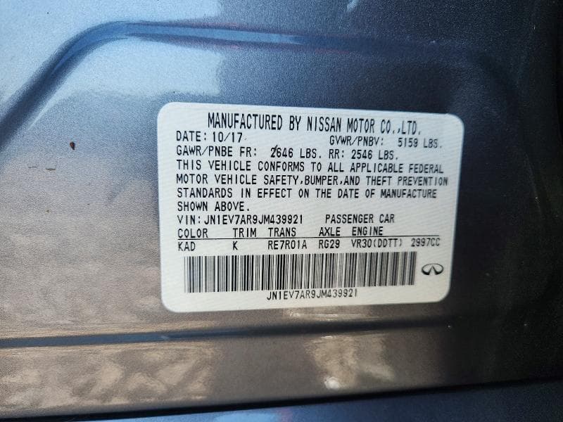 2018 INFINITI Q50 3.0T LUXE 12