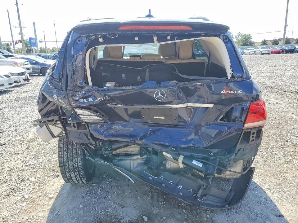 2018 MERCEDES-BENZ GLE 350 4MATIC 350 4MATIC 6