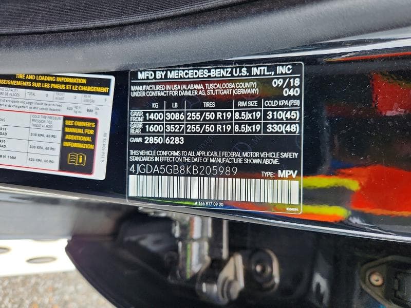 2019 MERCEDES-BENZ GLE 400 4MATIC 400 4MATIC 13