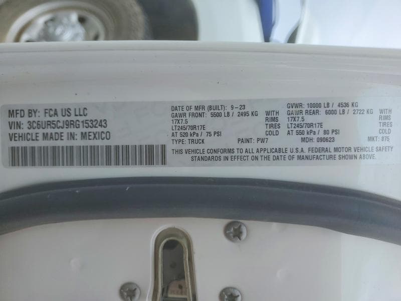 2024 RAM 2500 TRADESMAN TRADESMAN 13