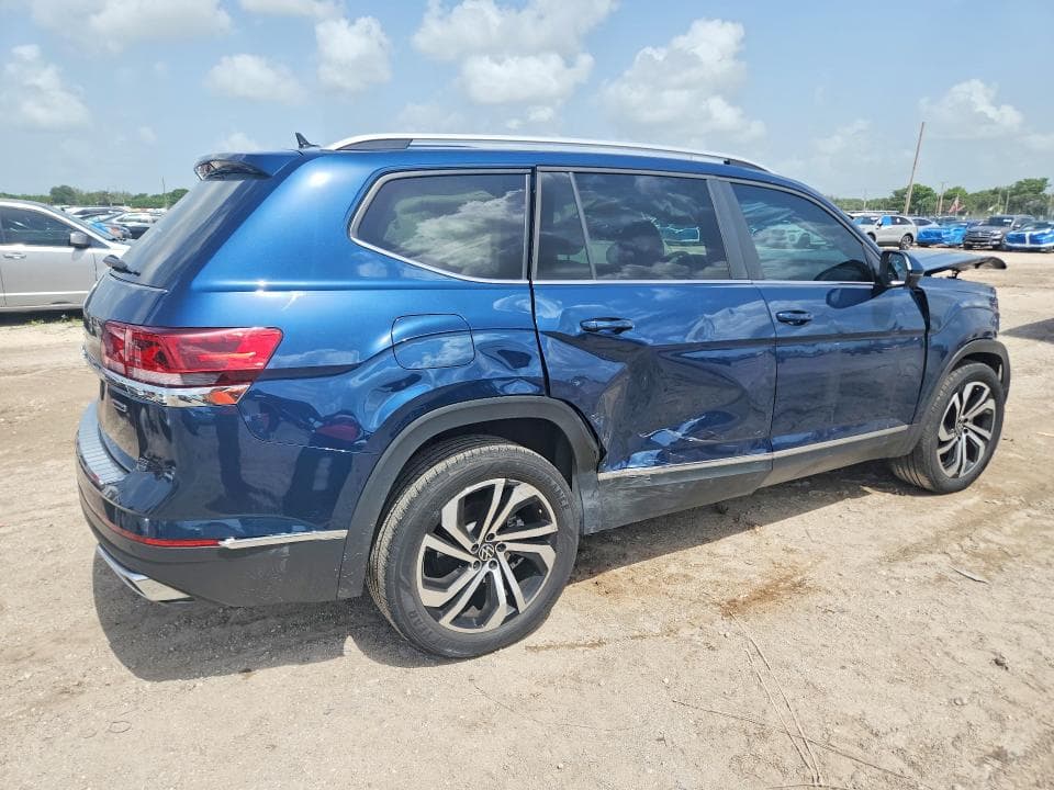 2022 VOLKSWAGEN ATLAS SEL 3