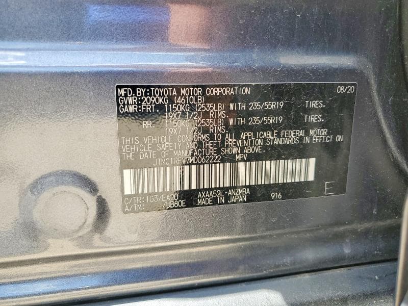 2021 TOYOTA RAV4 XLE PREMIUM 13