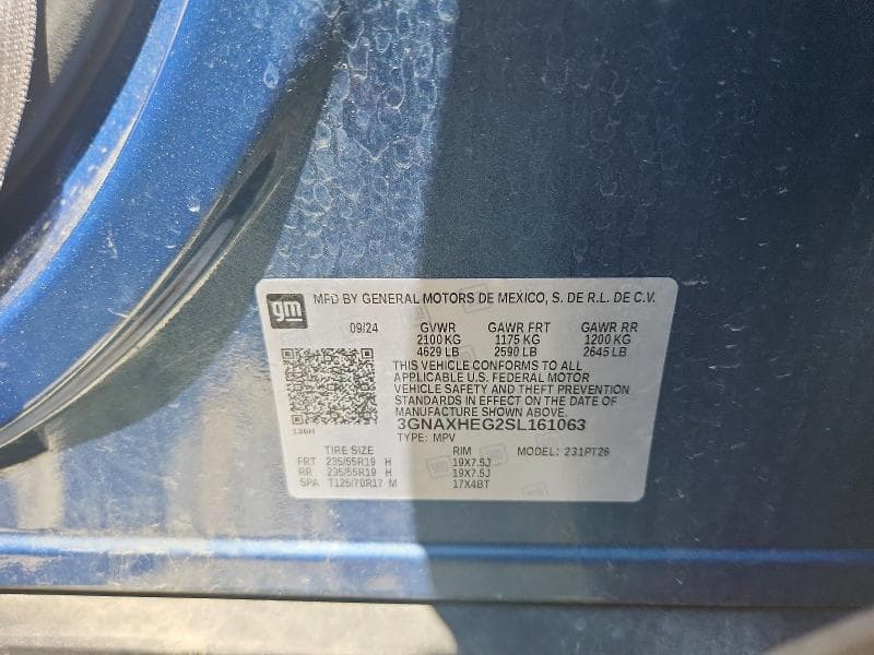 2025 CHEVROLET EQUINOX 1LS 13