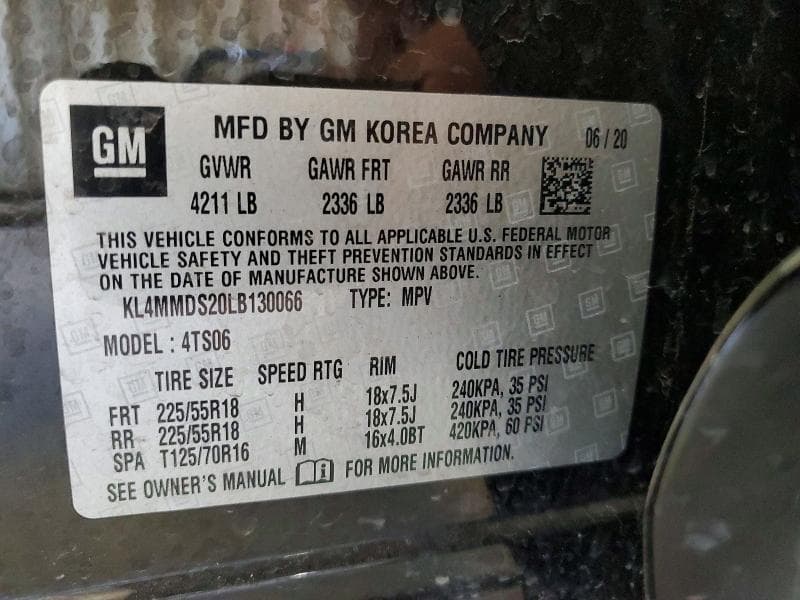 2020 BUICK ENCORE GX SELECT SELECT 14