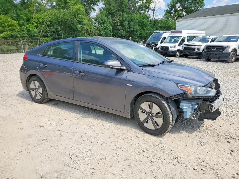 2017 HYUNDAI IONIQ BLUE 4
