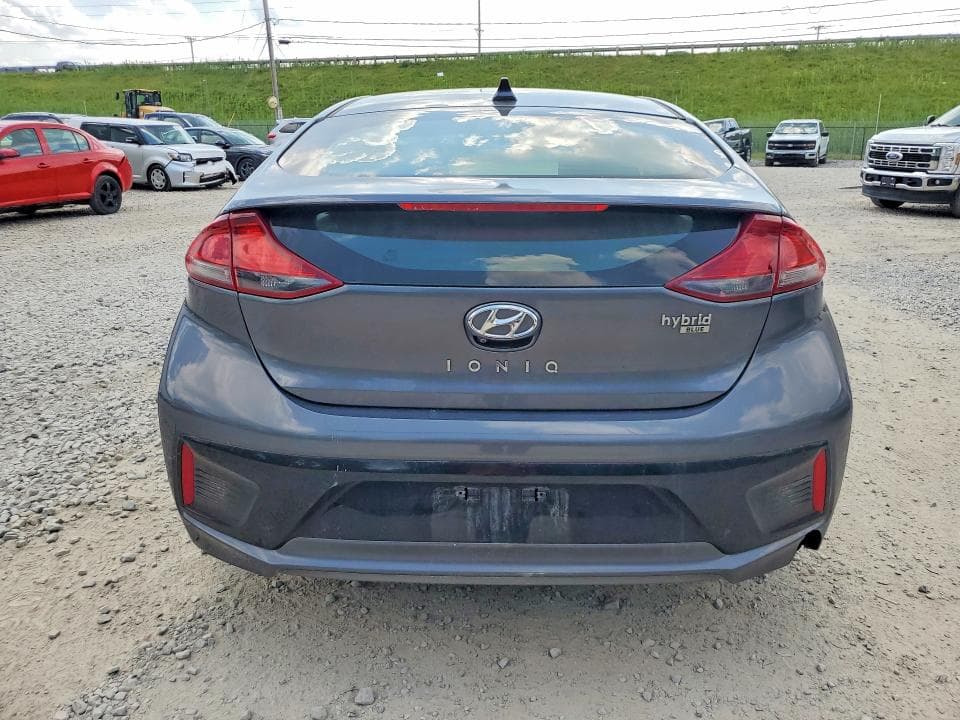 2017 HYUNDAI IONIQ BLUE 6