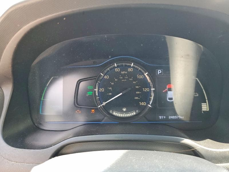 2017 HYUNDAI IONIQ BLUE 9