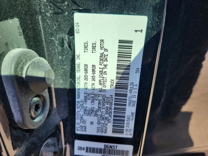 2024 TOYOTA TUNDRA CREWMAX LIMITED 12