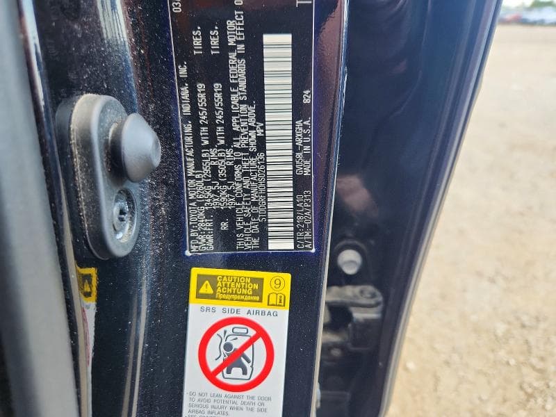 2017 TOYOTA HIGHLANDER HYBRID LIMITED LIMITED 12
