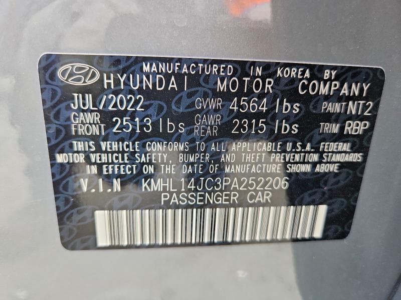2023 HYUNDAI SONATA N LINE 12