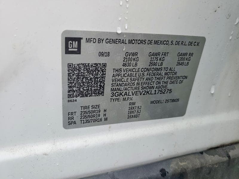 2019 GMC TERRAIN SLT 14