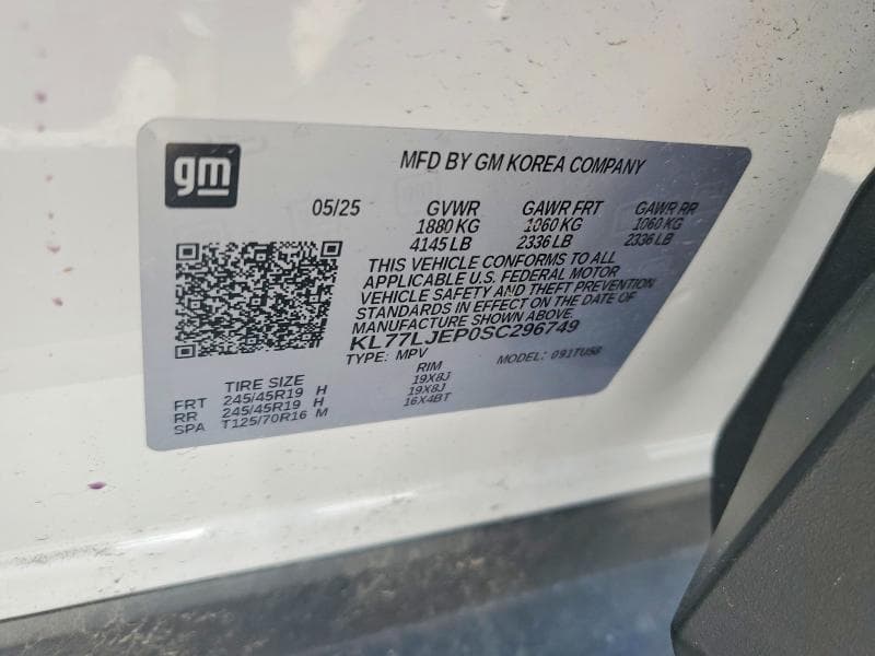 2025 CHEVROLET TRAX 2RS 2RS 13
