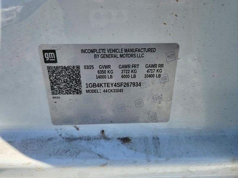 2025 CHEVROLET SILVERADO K3500 LT K3500 LT 13