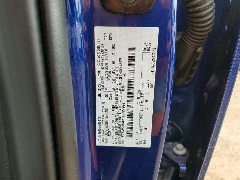 2026 FORD F350 SUPER DUTY 12