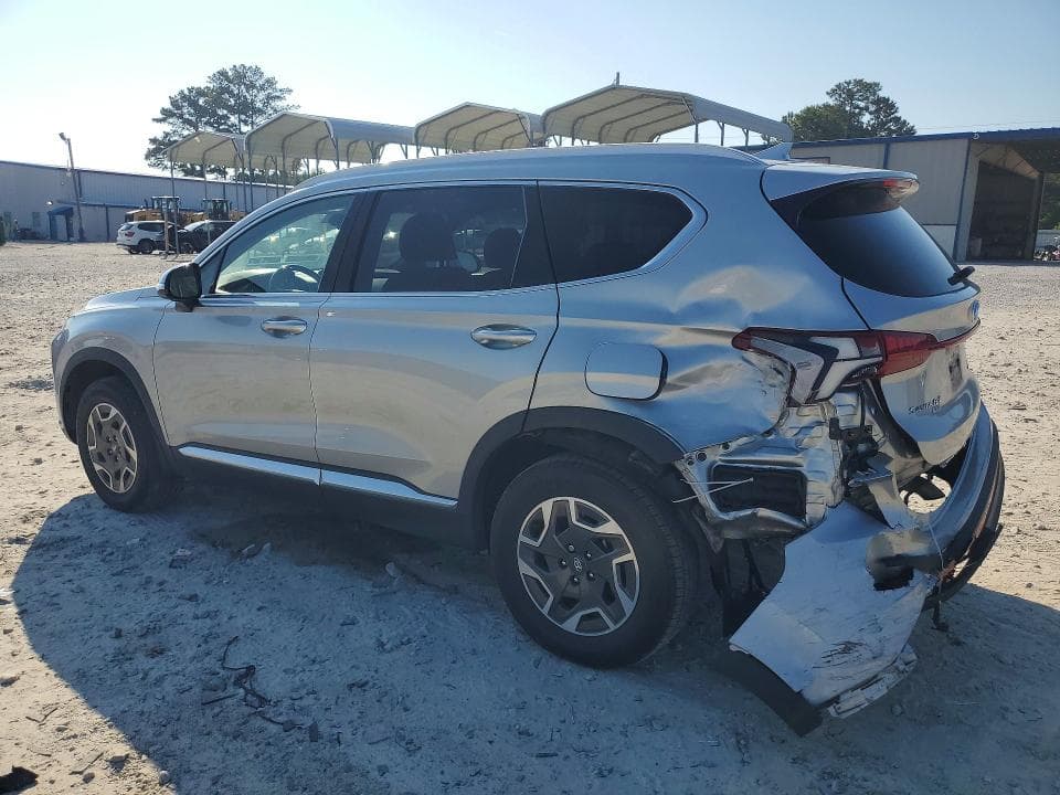 2022 HYUNDAI SANTA FE BLUE 2