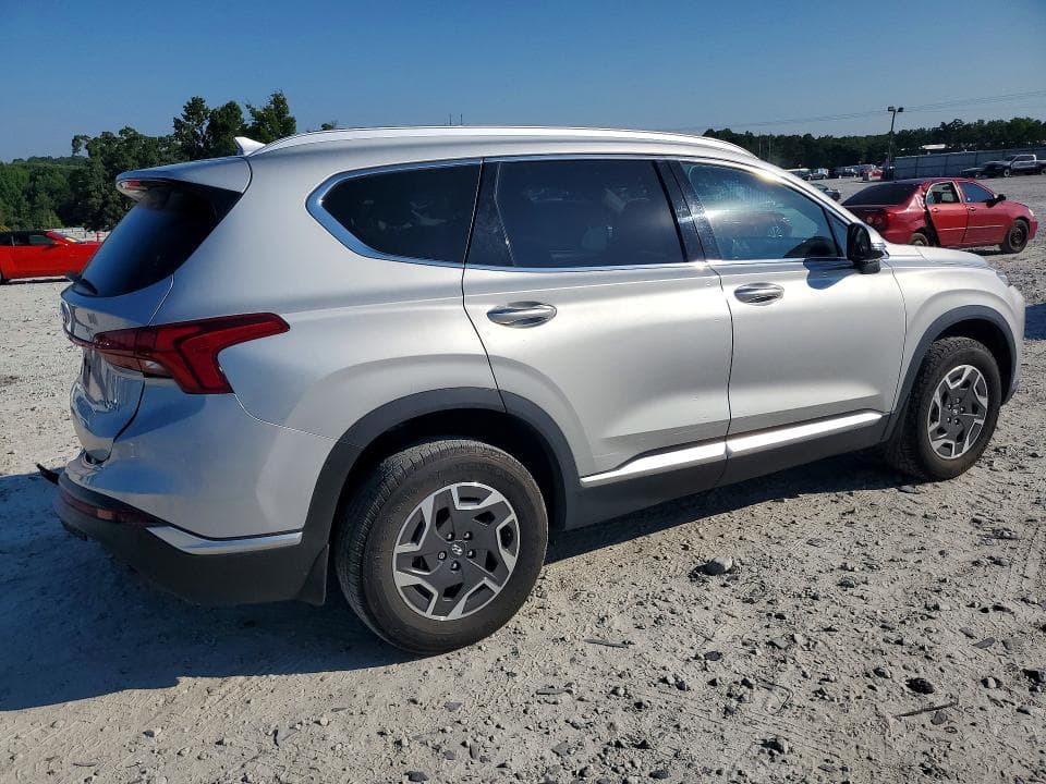 2022 HYUNDAI SANTA FE BLUE 3