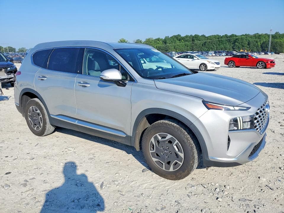 2022 HYUNDAI SANTA FE BLUE 4