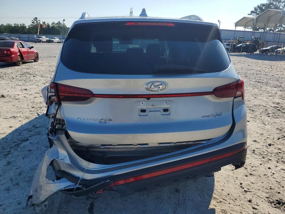 2022 HYUNDAI SANTA FE BLUE 6