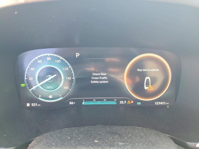 2022 HYUNDAI SANTA FE BLUE 9