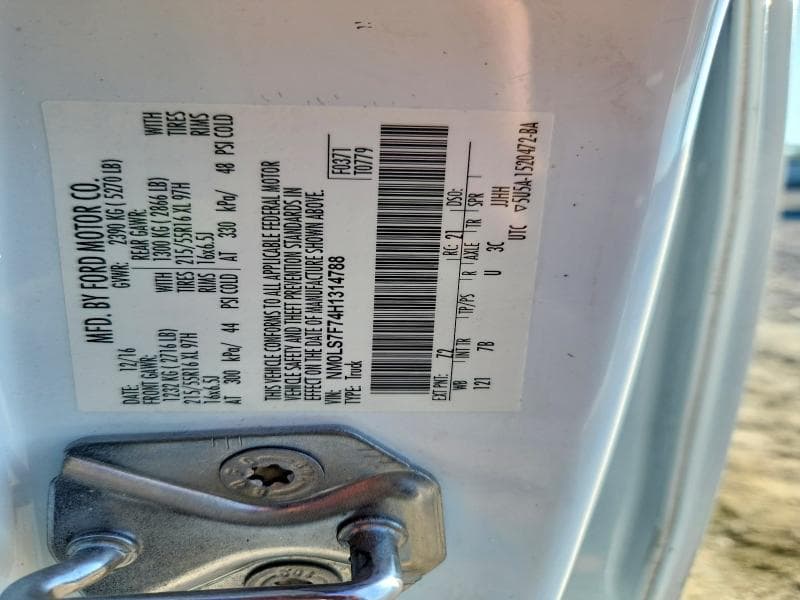 2017 FORD TRANSIT CONNECT XLT 13