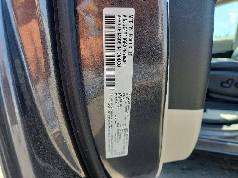 2023 CHRYSLER PACIFICA LIMITED 13