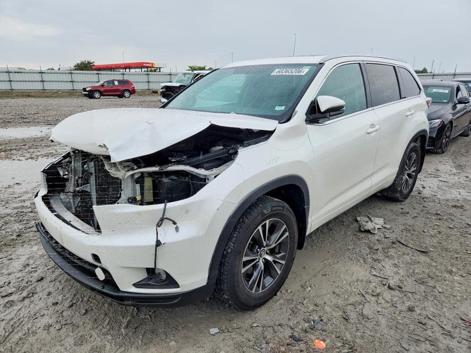 2016 TOYOTA HIGHLANDER XLE