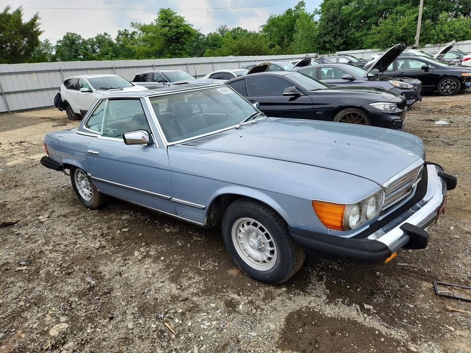 1984 MERCEDES-BENZ 380 SL SL 4