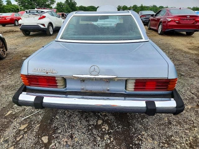 1984 MERCEDES-BENZ 380 SL SL 6