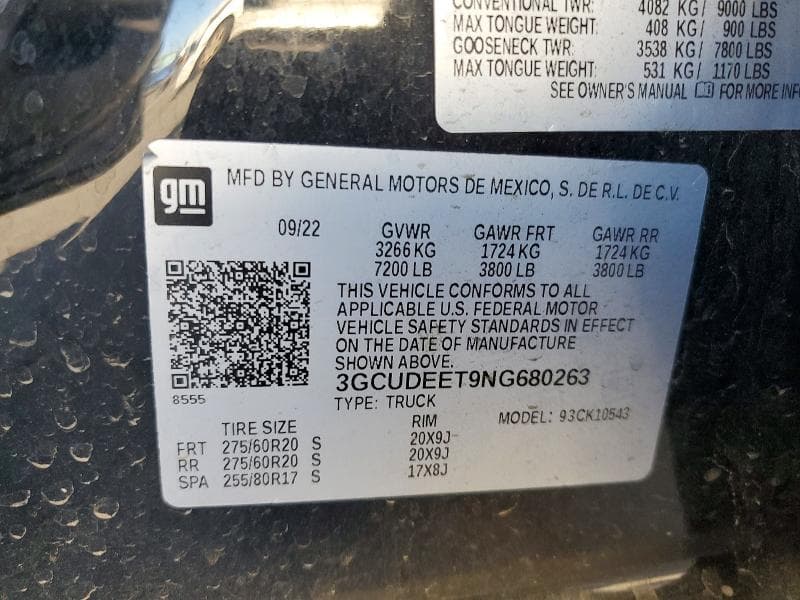 2022 CHEVROLET SILVERADO K1500 RST 12