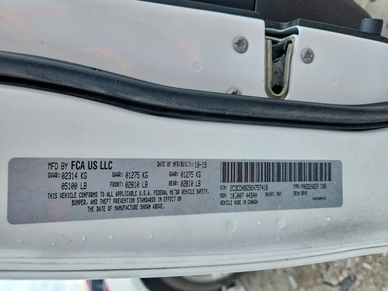 2019 DODGE CHARGER SXT SXT 12