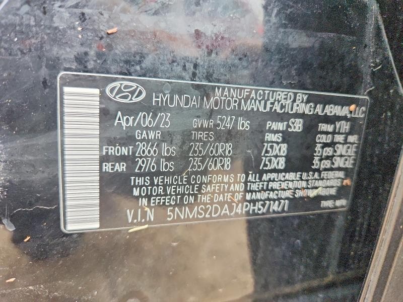2023 HYUNDAI SANTA FE SEL SEL 14