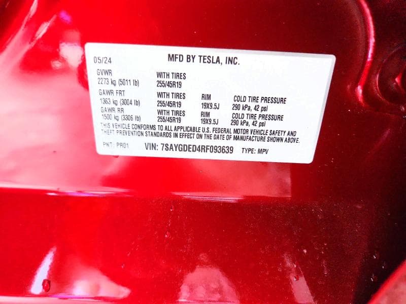 2024 TESLA MDL S 13