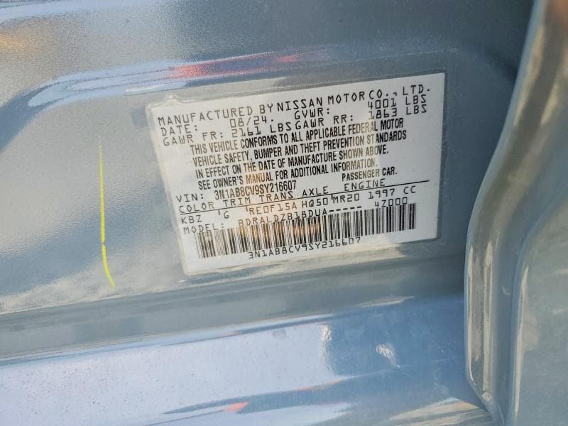 2025 NISSAN SENTRA SV 12