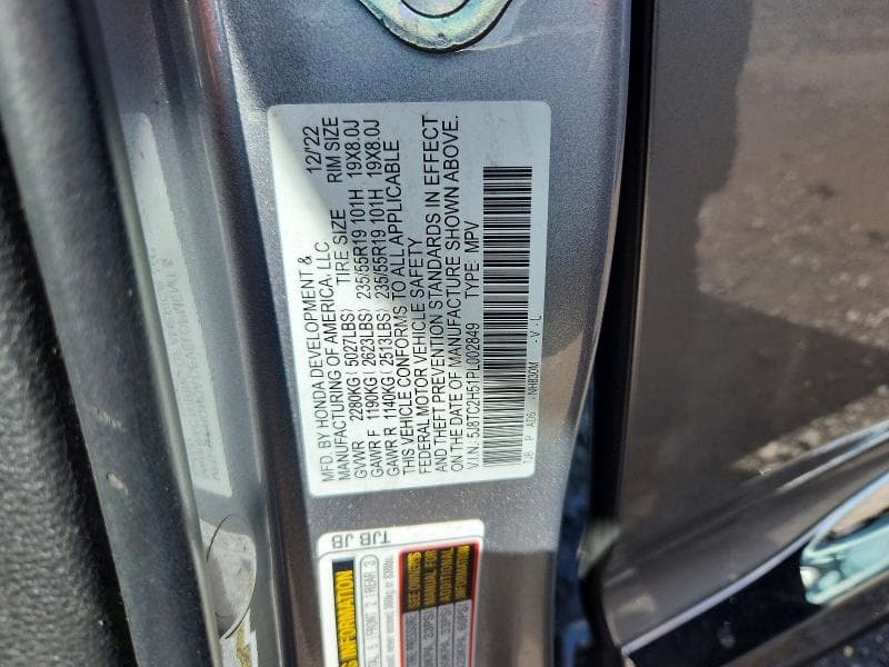 2023 ACURA RDX TECHNOLOGY 13