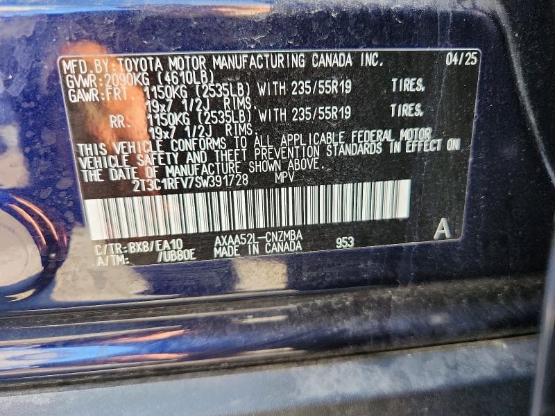 2025 TOYOTA RAV4 XLE PREMIUM XLE PREMIUM 14