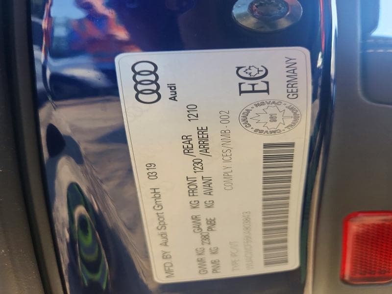 2019 AUDI RS5 13