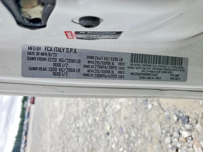 2021 RAM PROMASTER CITY 13