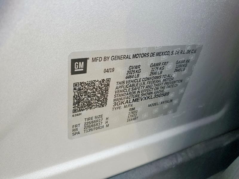 2019 GMC TERRAIN SLE 13