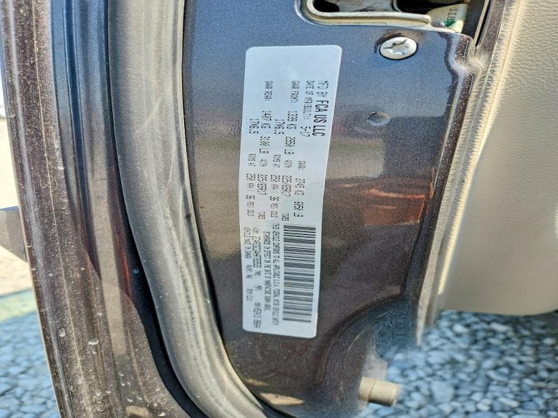 2017 DODGE GRAND CARAVAN SXT 13