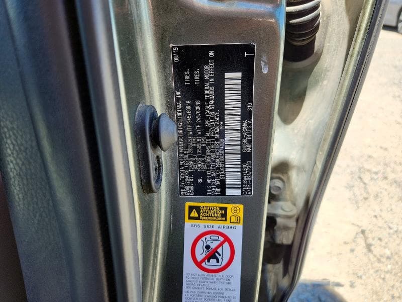 2019 TOYOTA HIGHLANDER HYBRID XLE XLE 13