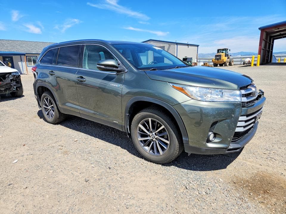 2019 TOYOTA HIGHLANDER HYBRID XLE XLE 4