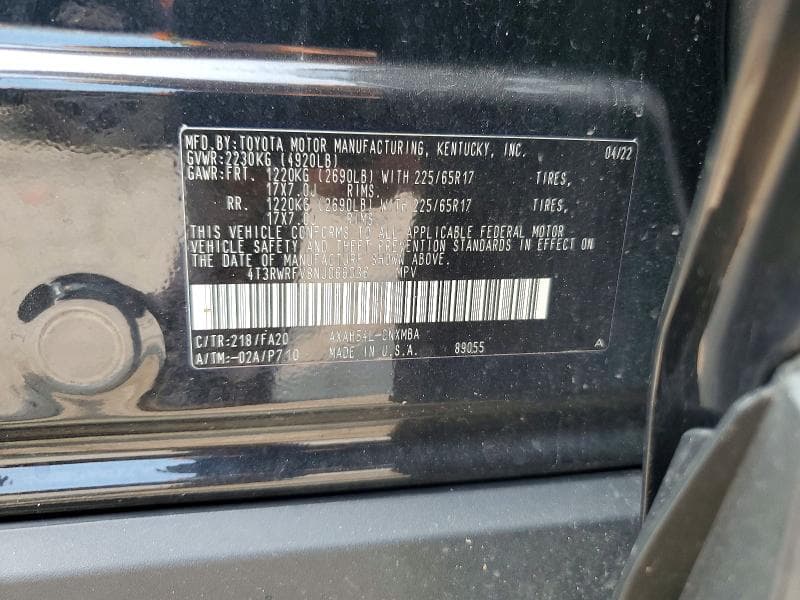2022 TOYOTA RAV4 XLE 14