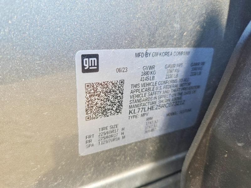 2024 CHEVROLET TRAX 1LT 13