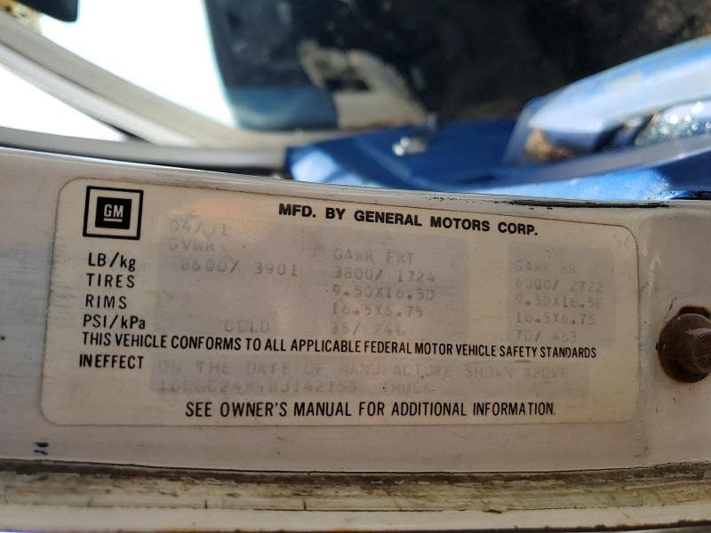 1981 CHEVROLET C20 12